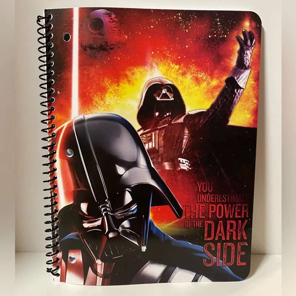 Star Wars Notebook Bundle Lucasfilm Spiral Yoda Chewbacca Darth Vader Stationery